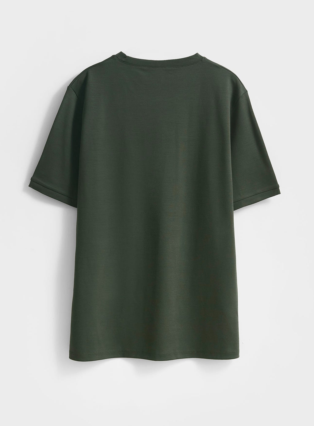 T-shirt Mérinos Vert Foncé Extensible