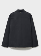 Veste de pluie noire Bomber