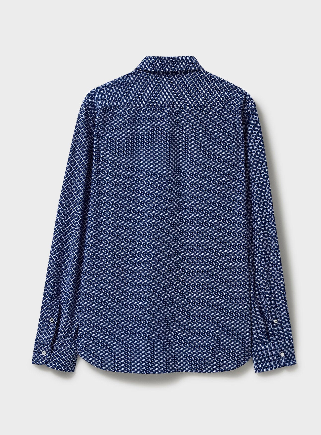 Chemise confortable recyclée de la Marine italienne à coupe carrée