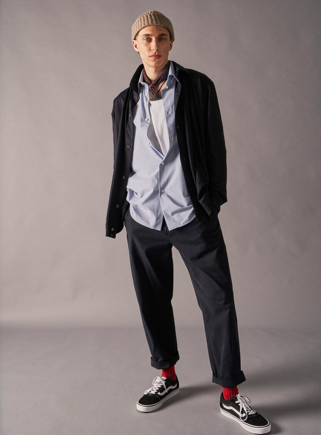 Chemise Oversize Confort Sky Twill Louche
