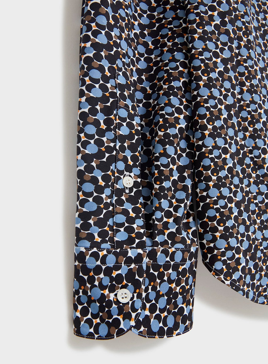 Chemise confort de fête à imprimés multiples recyclée