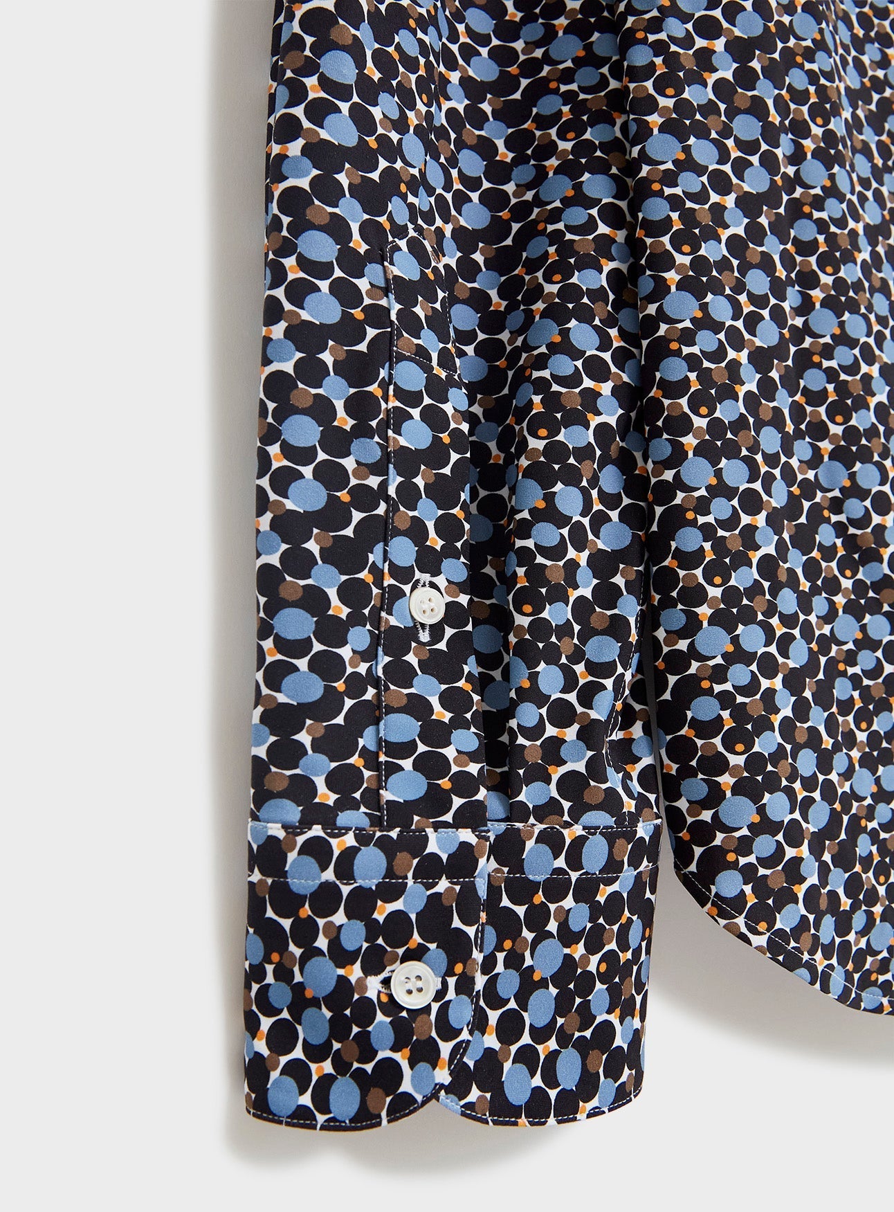 Chemise confort de fête à imprimés multiples recyclée