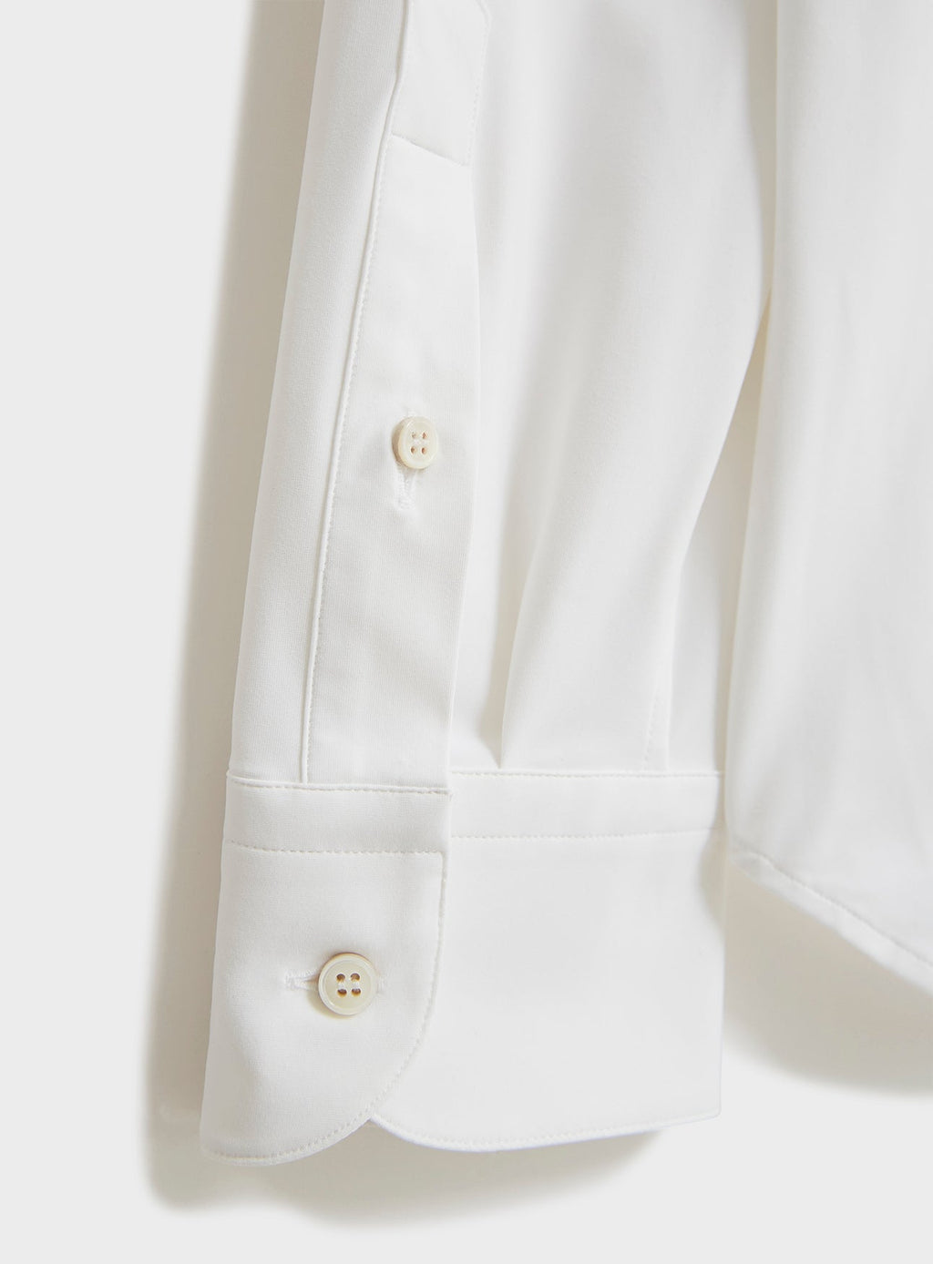 Chemise Confort Col Cassé Blanche Italienne Recyclée