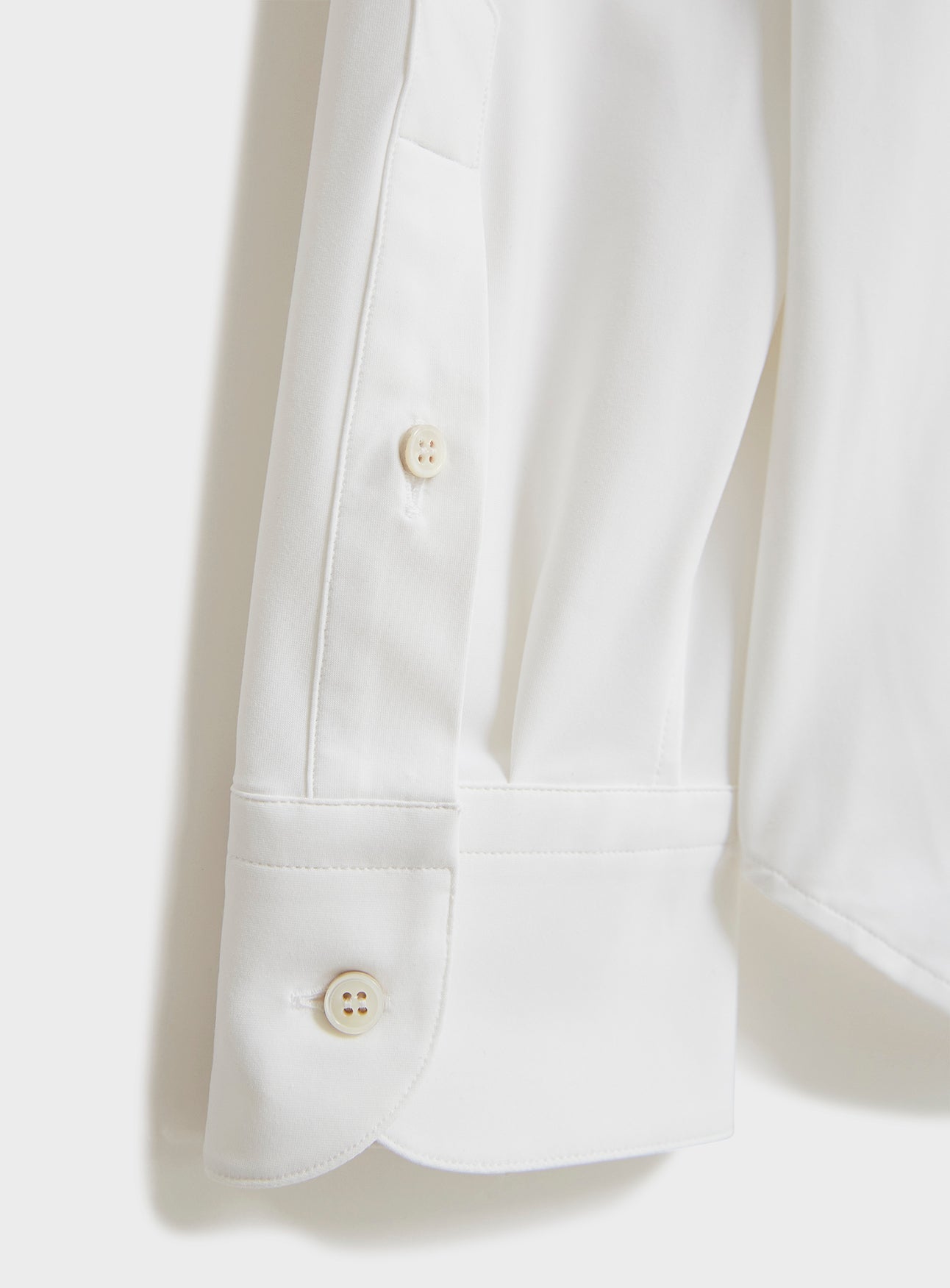 Chemise Confort Col Cassé Blanche Italienne Recyclée