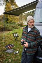 Bonnet côtelé en cachemire et avoine