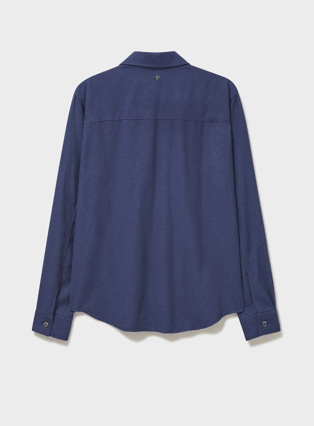 Chemise à double poche en flanelle de la Marine italienne recyclée