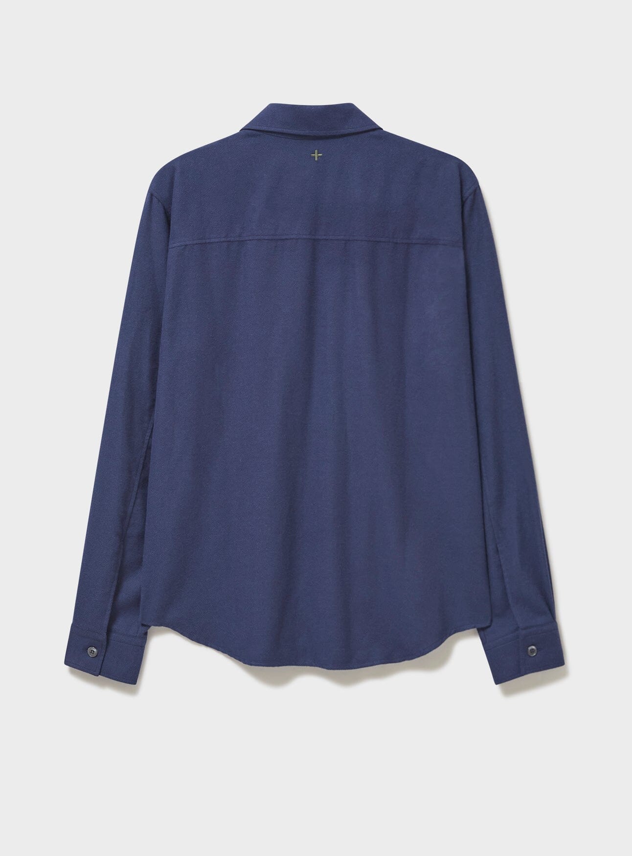 Chemise à double poche en flanelle de la Marine italienne recyclée