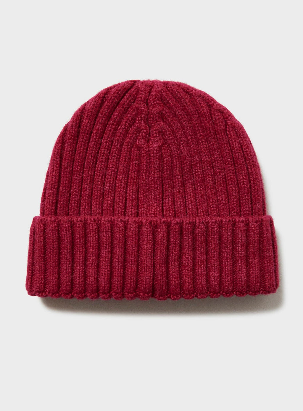 Bonnet rouge en cachemire