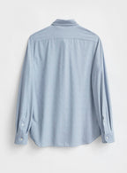 Chemise Confort Imprimée en Twill de Ciel Italien Recyclé