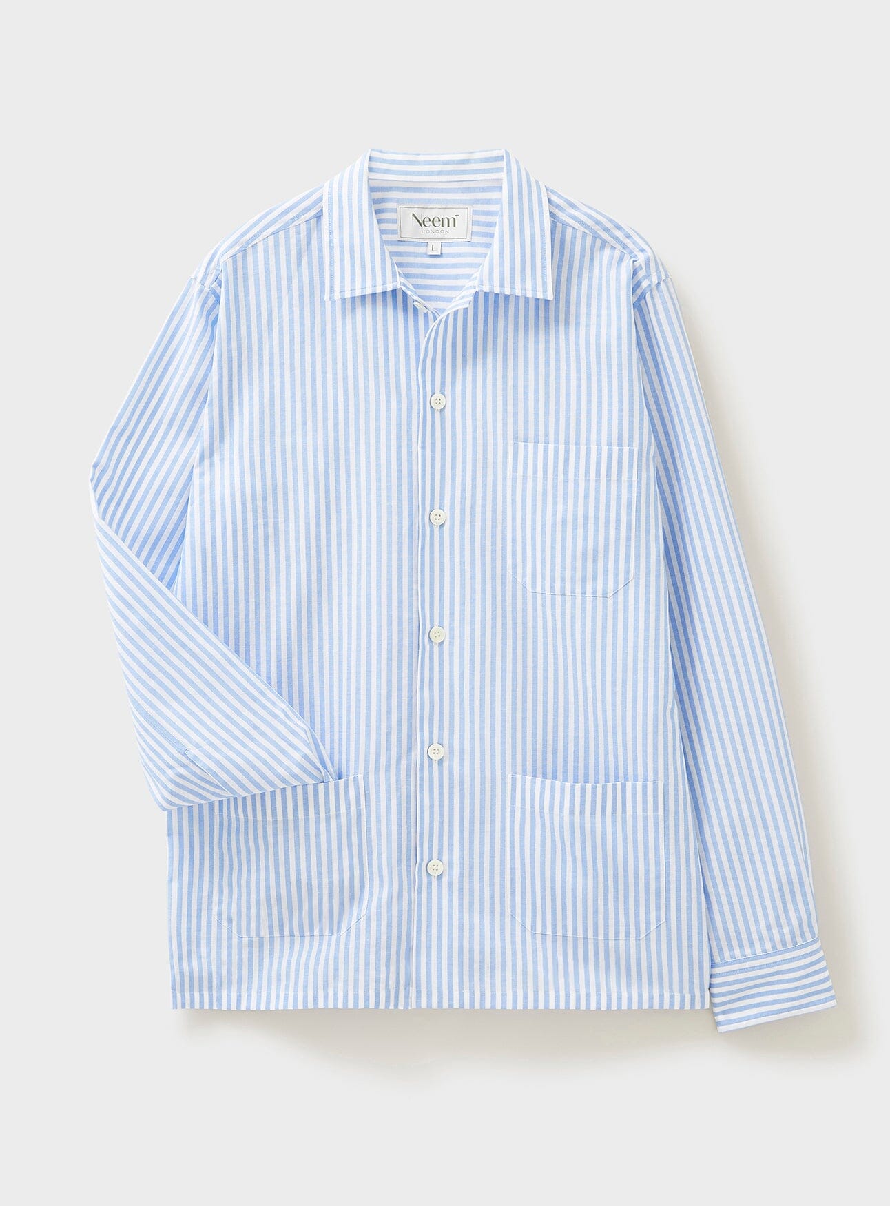 Veste-chemise Sky Bengal italienne recyclée