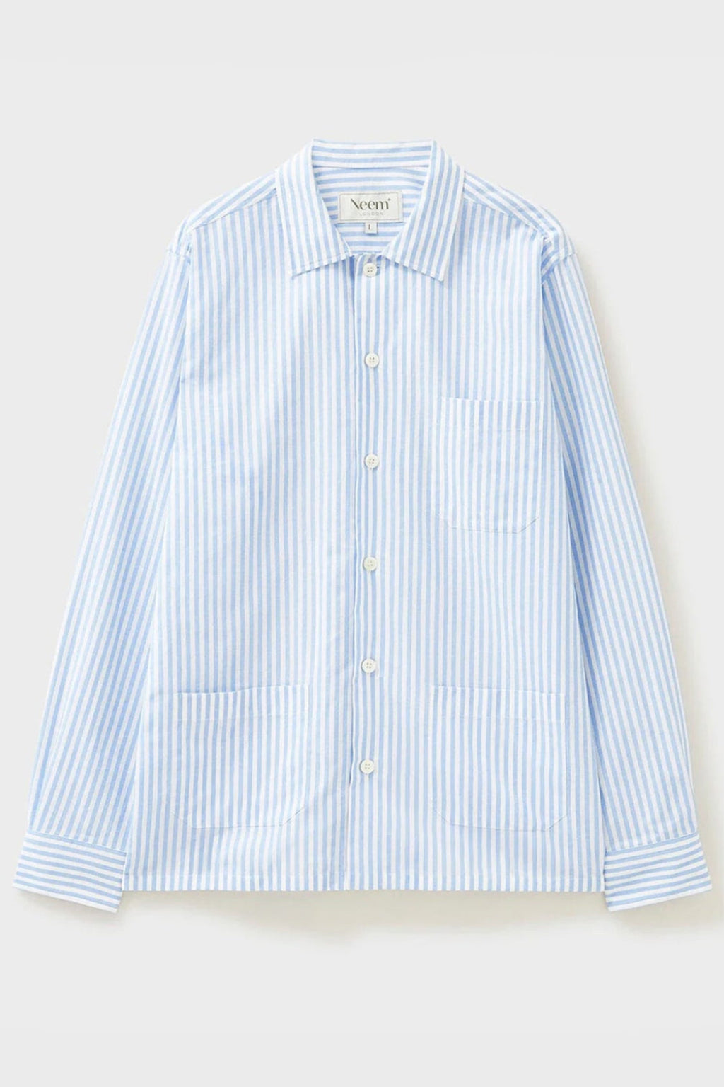 Veste-chemise Sky Bengal italienne recyclée